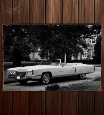 Металлическая табличка Cadillac Eldorado Convertible 064